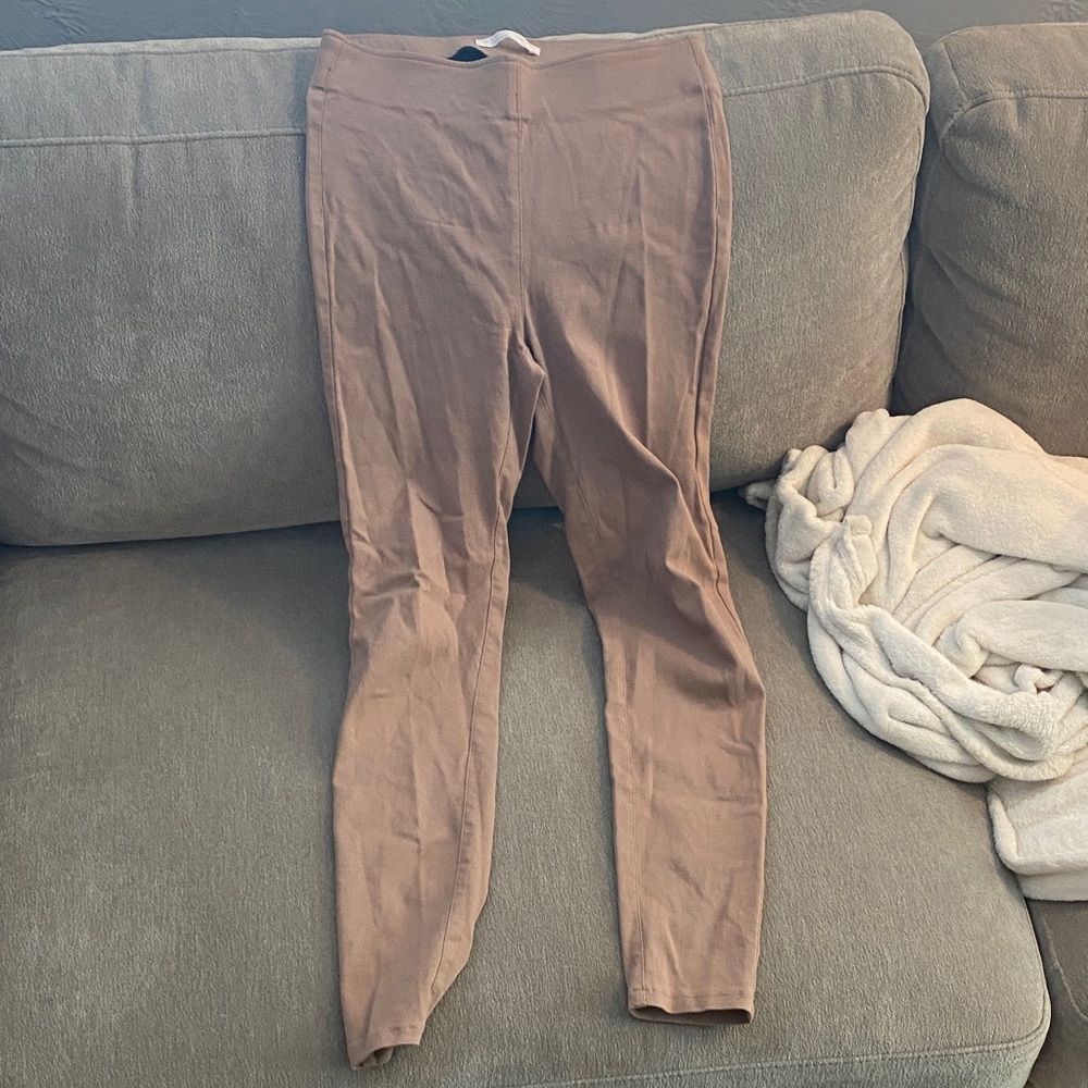 LC Lauren Conrad Taupe Super Skinny Leggings Pants - Picture 2 of 3